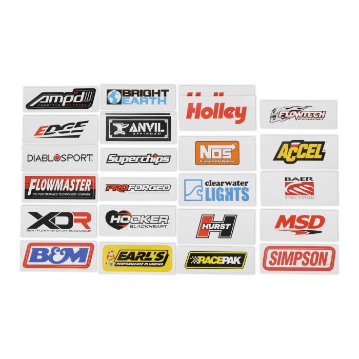 Holley - Holley Performance Holley Sticker Pack 36-563