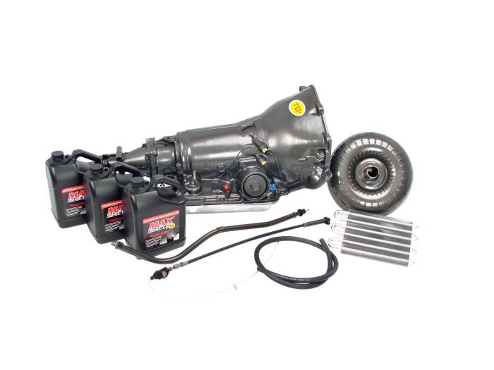 PACE Performance - SBC SP383 435HP Cast Finish EFI Engine with 700R4 Transmission Package Pace Performance GMP-700R4SP383-1FT