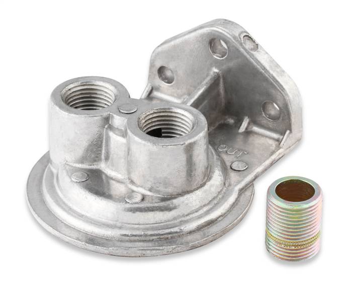 Earl's Performance - Earls Plumbing Cast Remote Oil Filter Mount Kit 2477ERL