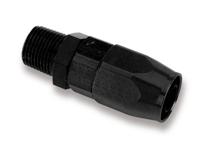 Earl's Performance - Earls Plumbing Swivel-Seal Straight NPT Hose End AT820110ERL