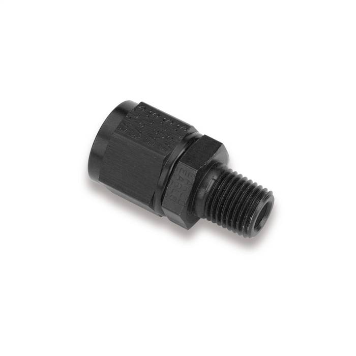 Earl's Performance - Earls Plumbing Straight Aluminum AN Swivel to NPT Adapter AT916113ERL