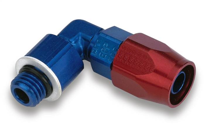 Earl's Performance - Earls Plumbing Carb Specialty 90 Deg. Adapter Hose End 849091ERL