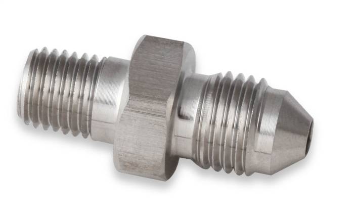 Earl's Performance - Earls Plumbing Straight Stainless Steel AN to NPT Adapter SS981631ERL