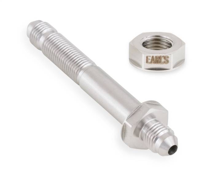 Earl's Performance - Earls Plumbing Straight Stainless Steel AN Bulkhead Union SS983504ERL