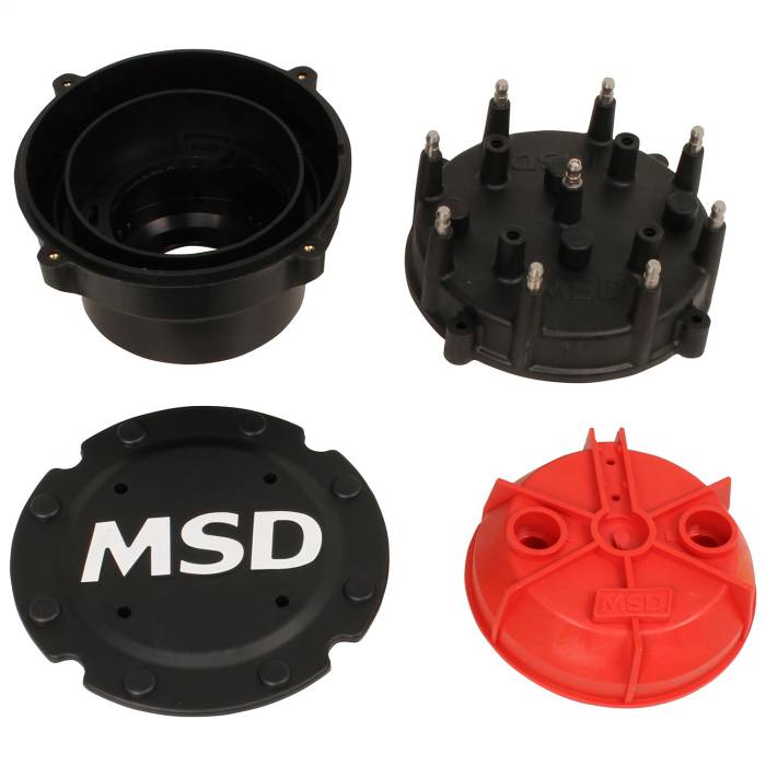 MSD - MSD Ignition Cap-A-Dapt Cap And Rotor 74553