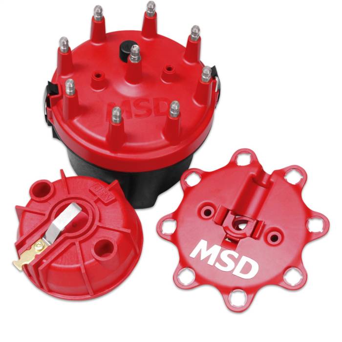 MSD - MSD Ignition Cap-A-Dapt Cap And Rotor 8445