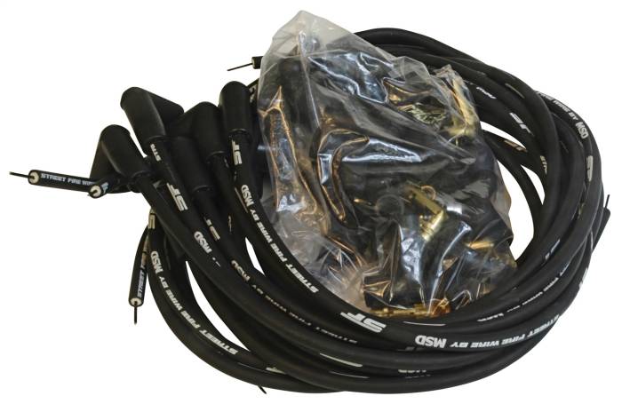 MSD - MSD Ignition Street Fire Spark Plug Wire Set 5553
