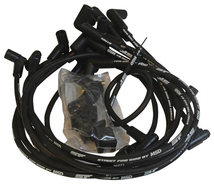 MSD - MSD Ignition Street Fire Spark Plug Wire Set 5554