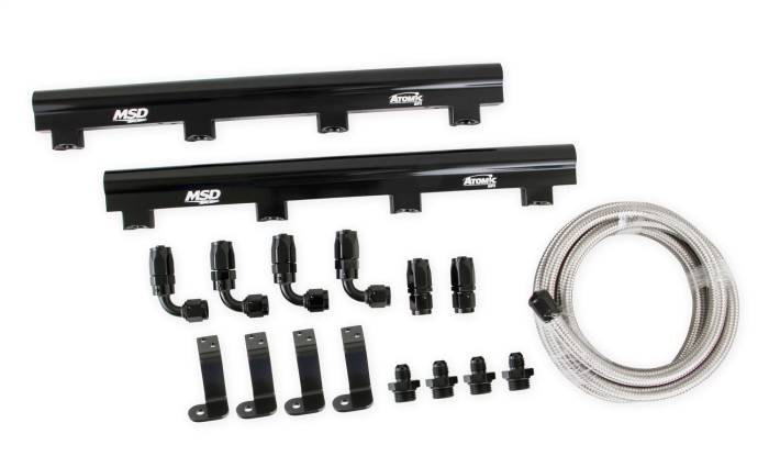 MSD - MSD Ignition MSD Atomic EFI Billet Fuel Rail Kit 2723