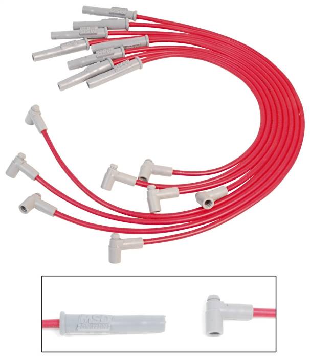 MSD - MSD Ignition Custom Spark Plug Wire Set 35399