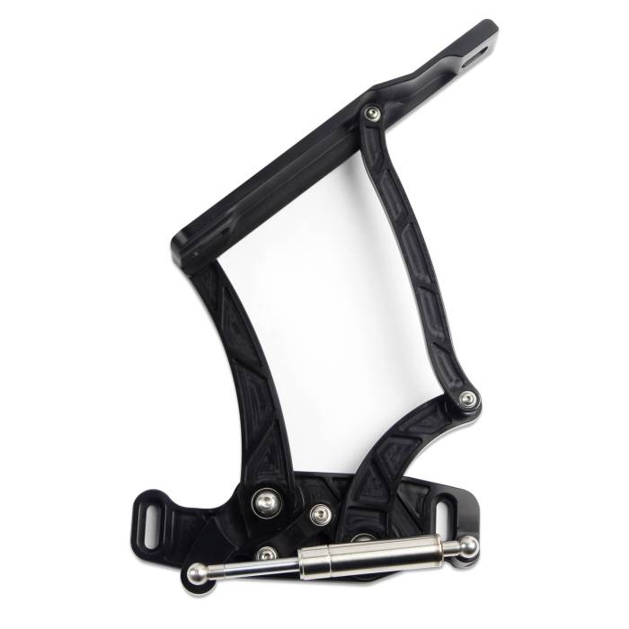 Eddie Motorsports - Hood Hinges, Aluminum, Lightning, Gloss Black 64-67 GTO Eddies Motorsports MS148-36BK