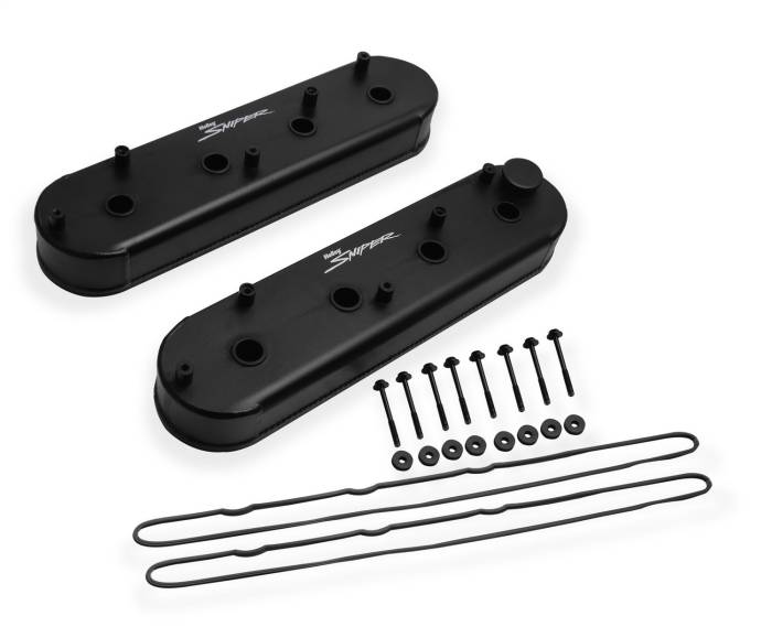 Holley - Holley Performance Aluminum Valve Cover Set 890014B