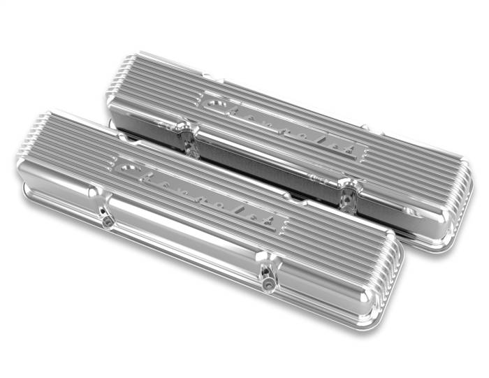Holley - Holley Performance GM Licensed Vintage Valve Covers 241-107