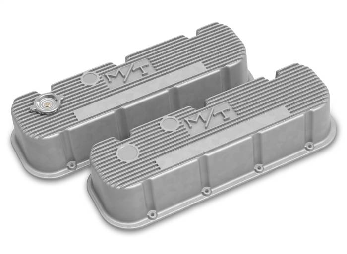 Holley - Holley Performance M/T Retro Aluminum Valve Covers 241-150