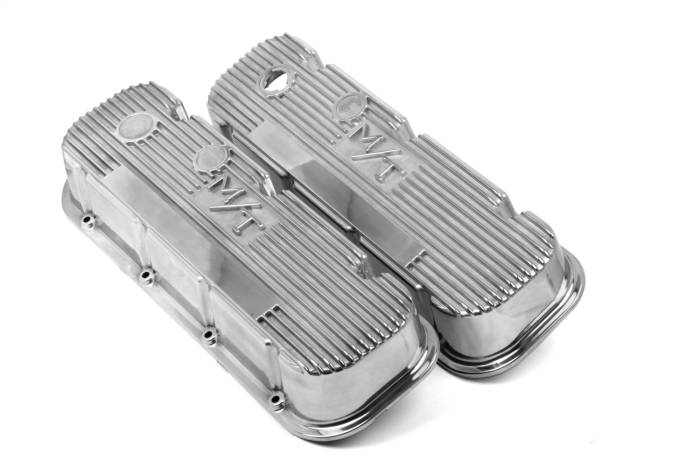 Holley - Holley Performance M/T Retro Aluminum Valve Covers 241-84