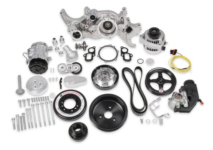 Holley - Holley Performance Mid-Mount LT Accessory Drive System Kit 20-200P