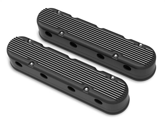 Holley - Holley Performance Aluminum Valve Cover Set 241-182