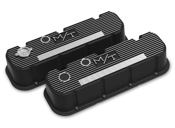 Holley - Holley Performance M/T Retro Aluminum Valve Covers 241-152