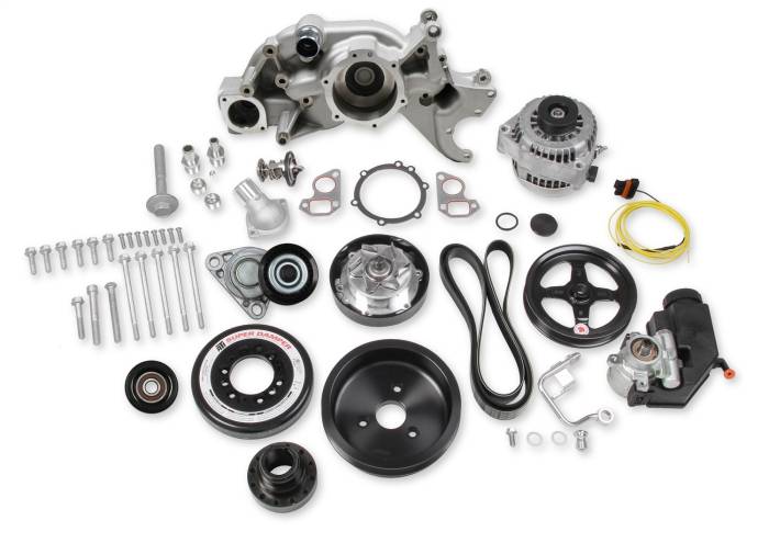 Holley - Holley Performance Mid-Mount Accessory Drive System Kit 20-201