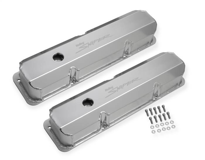 Holley - Holley Performance Aluminum Valve Cover Set 890001