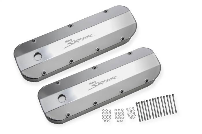 Holley - Holley Performance Aluminum Valve Cover Set 890002