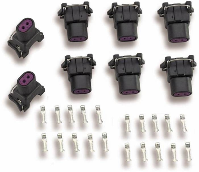 Holley - Holley EFI Commander 950 Multi-Point Fuel Injector Connector And Terminal 534-112