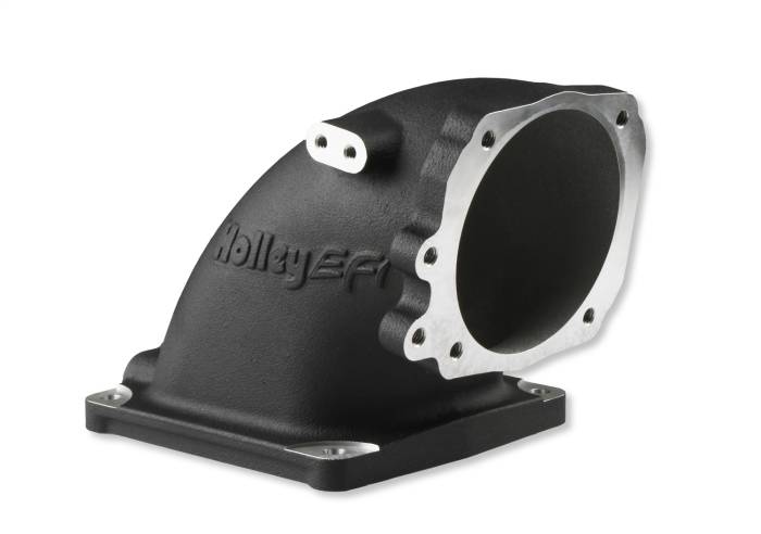 Holley - Holley EFI EFI Throttle Body Intake Elbow 300-249BK