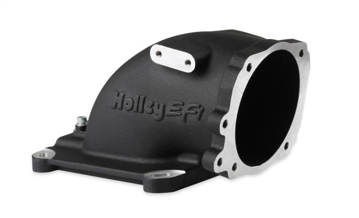 Holley - Holley EFI EFI Throttle Body Intake Elbow 300-240FBK