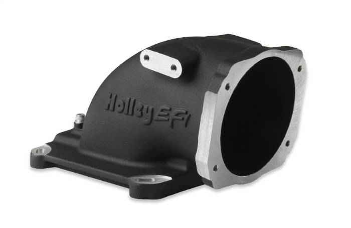 Holley - Holley EFI EFI Throttle Body Intake Elbow 300-240BK
