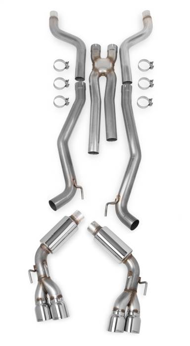 Hooker - Hooker Headers Blackheart Cat-Back Exhaust System 70501301-RHKR