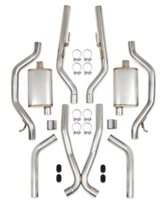 Hooker - Hooker Headers Blackheart Header-Back Exhaust System BH13252