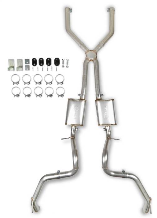 Hooker - Hooker Headers Blackheart Header-Back Exhaust System BH13208