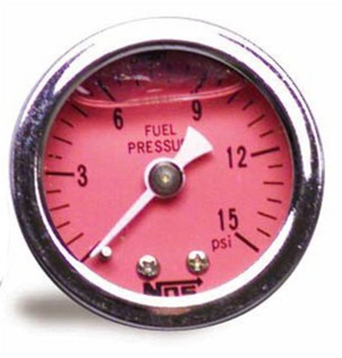 NOS/Nitrous Oxide System - NOS Fuel Pressure Gauge 15905NOS