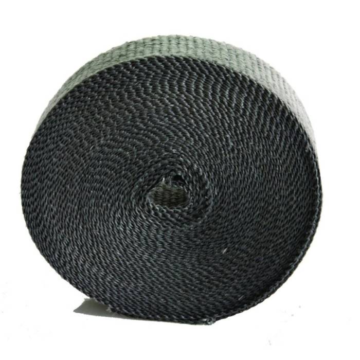 Clearance Items - Black Exhaust Heat Wrap - 6" Wide X 1/16" Thick X 100' Long Heatshield Products 326100 (800-HSP326100)