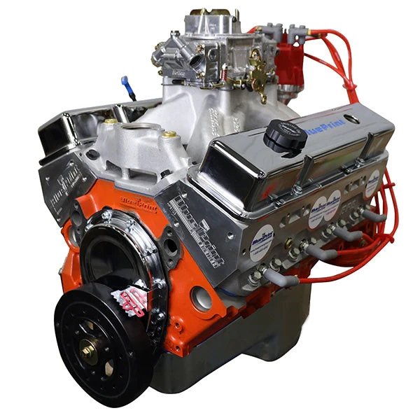 BluePrint Engines - PS4541CTC1 - GM SB COMPATIBLE 454 C.I. PROSERIES ENGINE - 563 HP - BASE DRESSED - CARBURETED