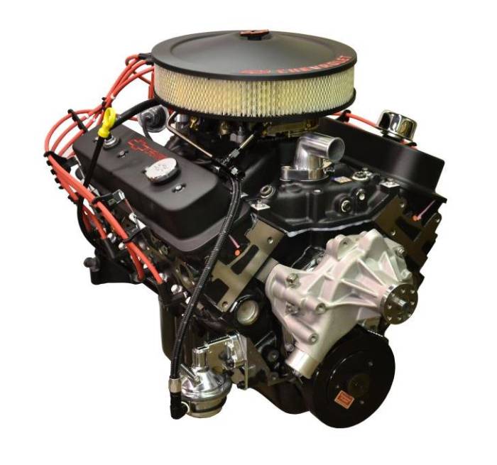 Clearance Items - Small Block Chevy 350CID 355HP Fuel Injected Crate Engine with Black Finish by Pace Performance GMP-19433030-2FX (800-GMP-19433030-2FX)