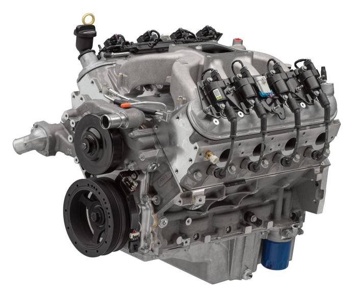 Chevrolet Performance Parts - LS3 515HP Carbureted Engine with 4L70E Transmission Chevrolet Performance CPSLS3765154L70E