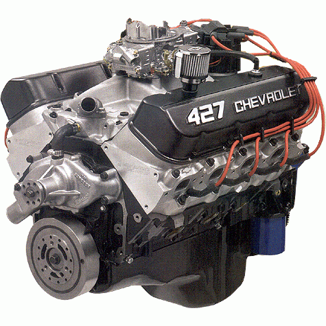 Chevrolet Performance Parts - ZZ427 480HP Crate Engine with 4L70E Transmission Chevrolet Performance CPSZZ4274L70E