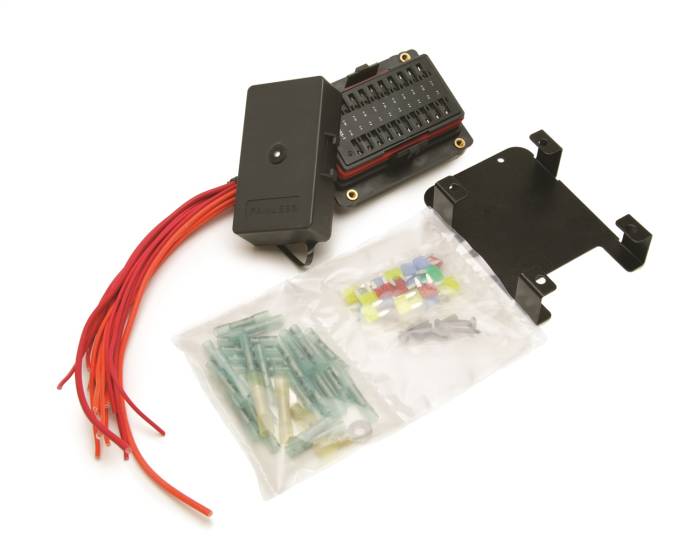 Painless Wiring - Painless Wiring 20 Circuit Weatherproof Fuse Block Kit 30004