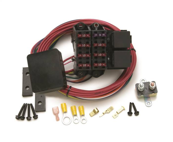 Painless Wiring - Painless Wiring 7-Circuit Weather Resistant Fuse Block 70217