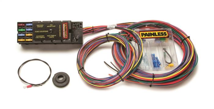 Painless Wiring - Painless Wiring 10 Circuit Race Only Chassis Harness 50001