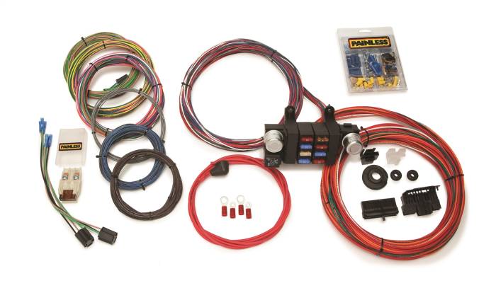 Painless Wiring - Painless Wiring 18 Circuit Customizable Chassis Harness 10308