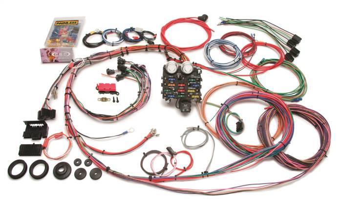 Painless Wiring - Painless Wiring 19 Circuit Classic Customizable Harness 10112