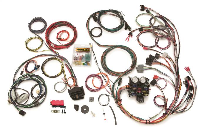Painless Wiring - Painless Wiring 23 Circuit Direct Fit Harness 10111