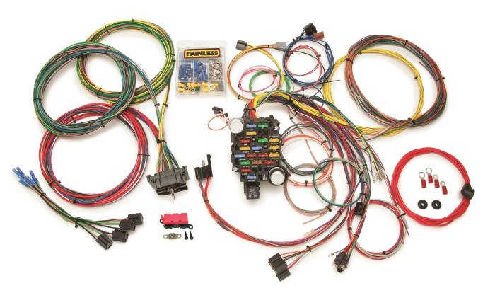 Painless Wiring - Painless Wiring 28 Circuit Classic-Plus Customizable Chassis Harness 10206