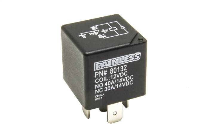 Painless Wiring - Painless Wiring 30 Amp Single Pole/Double Throw Relay 80132