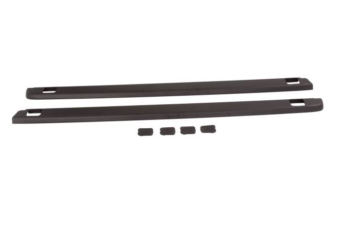 GM (General Motors) - 12496453 - GM Accessories Custom Formed Bed Rail Protector Set- 1999-2006 Gmc Sierra  Fullsize Trucks With Short Bed- With Removable Stake Pocket  Covers