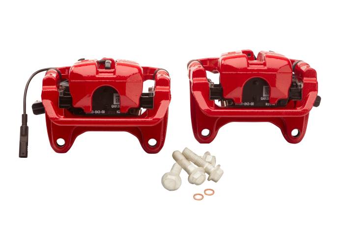 GM (General Motors) - 85521918 - Chevrolet Performance Rear Brake Upgrade Red Calipers