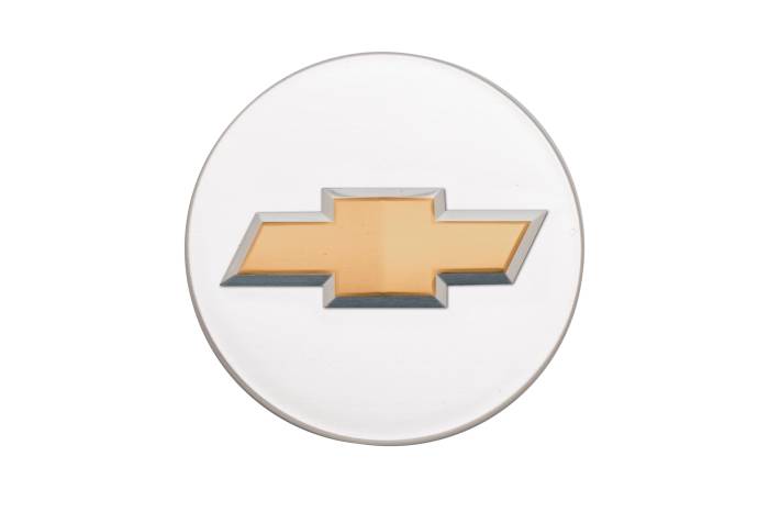 GM (General Motors) - 88966043 -Polished Chevy Center Cap With Bowtie Logo