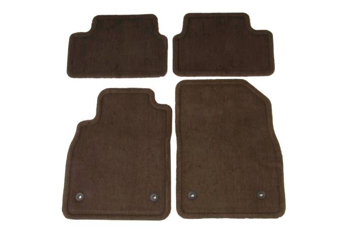 GM (General Motors) - 95229924 - GM Production Carpet Floor Mats - 2011-12 Chevy Cruze, Cocoa (Rpo Code 4Aa)